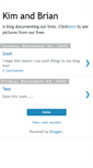 Mobile Screenshot of kimandbrian.blogspot.com