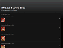 Tablet Screenshot of littlebuddhashop.blogspot.com