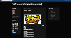 Desktop Screenshot of kaptenfaizphotography.blogspot.com
