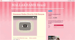 Desktop Screenshot of mallakhambbrazil.blogspot.com