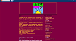 Desktop Screenshot of eusouintensa.blogspot.com