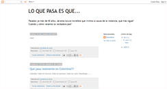 Desktop Screenshot of loquepasaesque-loquiyo.blogspot.com