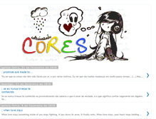 Tablet Screenshot of colecionandocores.blogspot.com