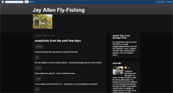 Desktop Screenshot of fly-fishingmichigan.blogspot.com