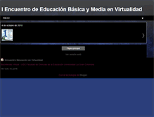 Tablet Screenshot of encuentrovirtual2010.blogspot.com