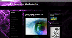 Desktop Screenshot of pensamentosmirabolantes.blogspot.com