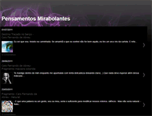 Tablet Screenshot of pensamentosmirabolantes.blogspot.com