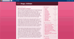 Desktop Screenshot of angryjolietan.blogspot.com