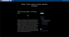 Desktop Screenshot of freetibiagold.blogspot.com