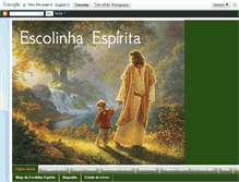 Tablet Screenshot of escolinhaespirita.blogspot.com