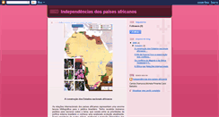 Desktop Screenshot of independenciasdospaisesafricanos.blogspot.com
