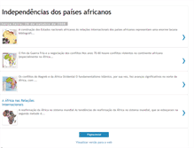 Tablet Screenshot of independenciasdospaisesafricanos.blogspot.com