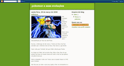 Desktop Screenshot of pokemonnovoblog.blogspot.com