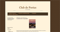 Desktop Screenshot of canalclubdepoetasmedia.blogspot.com