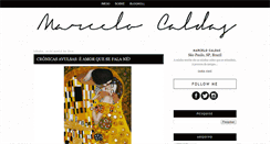 Desktop Screenshot of marcelocaldas.blogspot.com