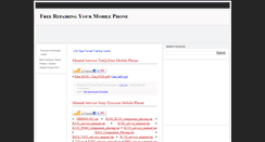 Desktop Screenshot of freerepairmobile.blogspot.com