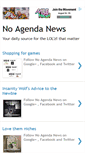 Mobile Screenshot of noagendanews.blogspot.com