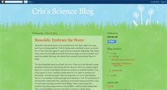 Desktop Screenshot of crisicoscienceblog.blogspot.com