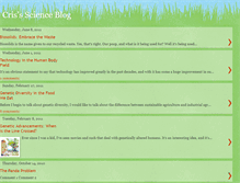 Tablet Screenshot of crisicoscienceblog.blogspot.com