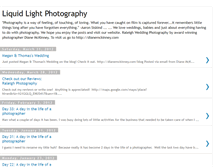 Tablet Screenshot of liquidlightphotography.blogspot.com