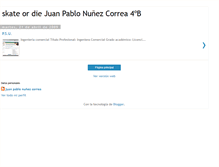 Tablet Screenshot of juanpablonunezcorrea.blogspot.com