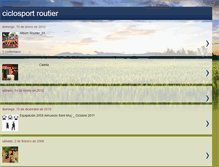 Tablet Screenshot of ciclosport-routier.blogspot.com