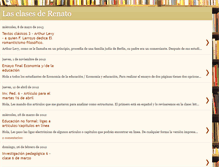 Tablet Screenshot of lasclasesderenato.blogspot.com