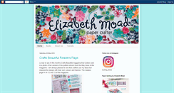 Desktop Screenshot of elizabethmoad.blogspot.com