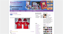 Desktop Screenshot of flanel-lucu.blogspot.com