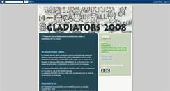 Desktop Screenshot of gladiators3x3.blogspot.com