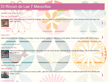 Tablet Screenshot of las7maravillass.blogspot.com