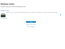 Tablet Screenshot of matelaslatex.blogspot.com