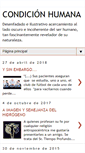 Mobile Screenshot of condicionhumanablog.blogspot.com
