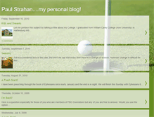 Tablet Screenshot of paulstrahan.blogspot.com