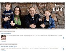 Tablet Screenshot of pdxharrisfamily.blogspot.com