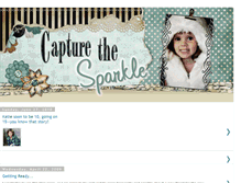 Tablet Screenshot of capturethesparkle.blogspot.com