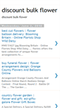 Mobile Screenshot of discountbulkflower.blogspot.com