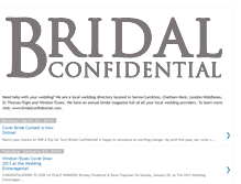 Tablet Screenshot of bridalconfidential.blogspot.com