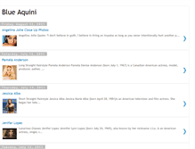 Tablet Screenshot of blueaquini.blogspot.com