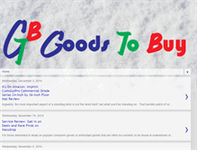 Tablet Screenshot of goodstobuy.blogspot.com