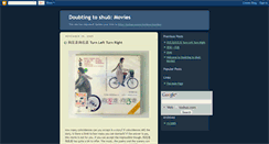 Desktop Screenshot of doubtingtoshuo-movies.blogspot.com