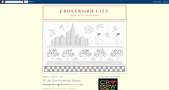 Desktop Screenshot of crosswordcity.blogspot.com