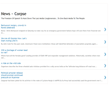 Tablet Screenshot of newscorpse.blogspot.com