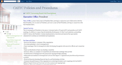 Desktop Screenshot of caeycpoliciesandprocedures.blogspot.com