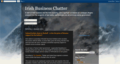 Desktop Screenshot of irishbusinesschatter.blogspot.com