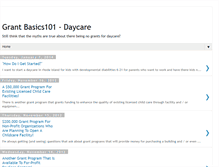 Tablet Screenshot of grantbasics101-daycare.blogspot.com