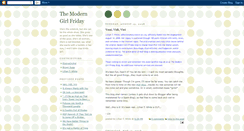 Desktop Screenshot of moderngirlfriday.blogspot.com