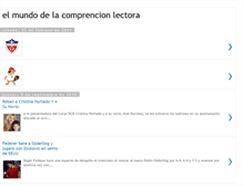 Tablet Screenshot of elmudodelacomprencionlectora.blogspot.com