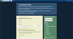 Desktop Screenshot of lazybastardradio.blogspot.com