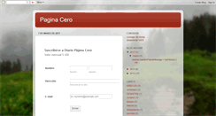 Desktop Screenshot of paginacerodurazno.blogspot.com